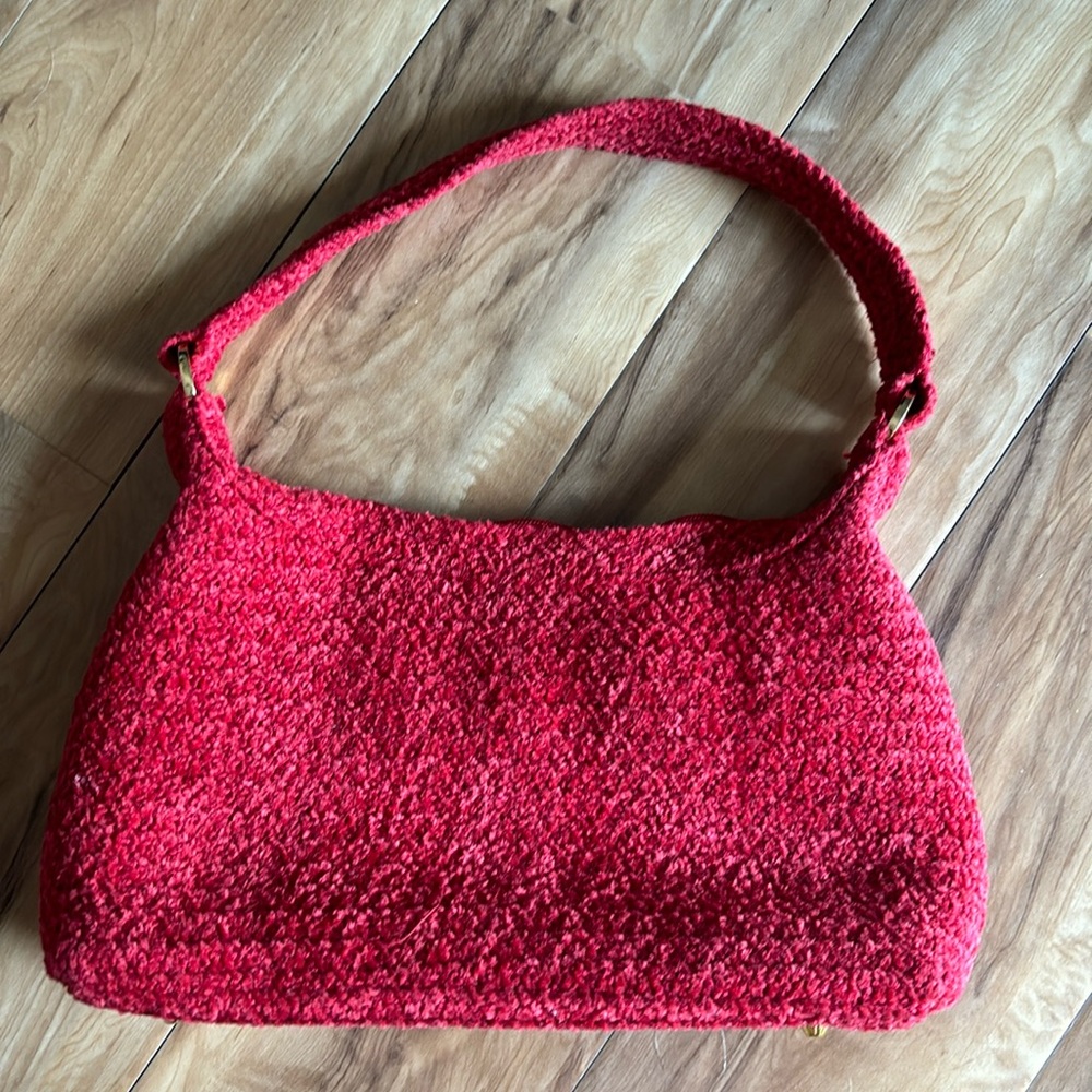 🍒🍒Vintage cherry red Orvis shoulder bag